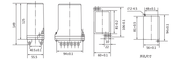 開孔尺寸 開孔尺寸
