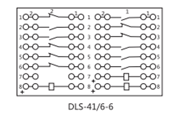 DLS-41/6-6接線圖 DLS-41/6-6接線圖