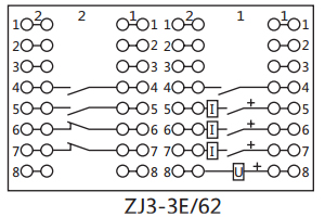 ZJ3-3E/62接線(xiàn)圖 ZJ3-3E/62接線(xiàn)圖